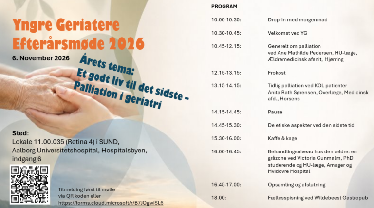 Efterårsmøde – Få pladser tilbage!